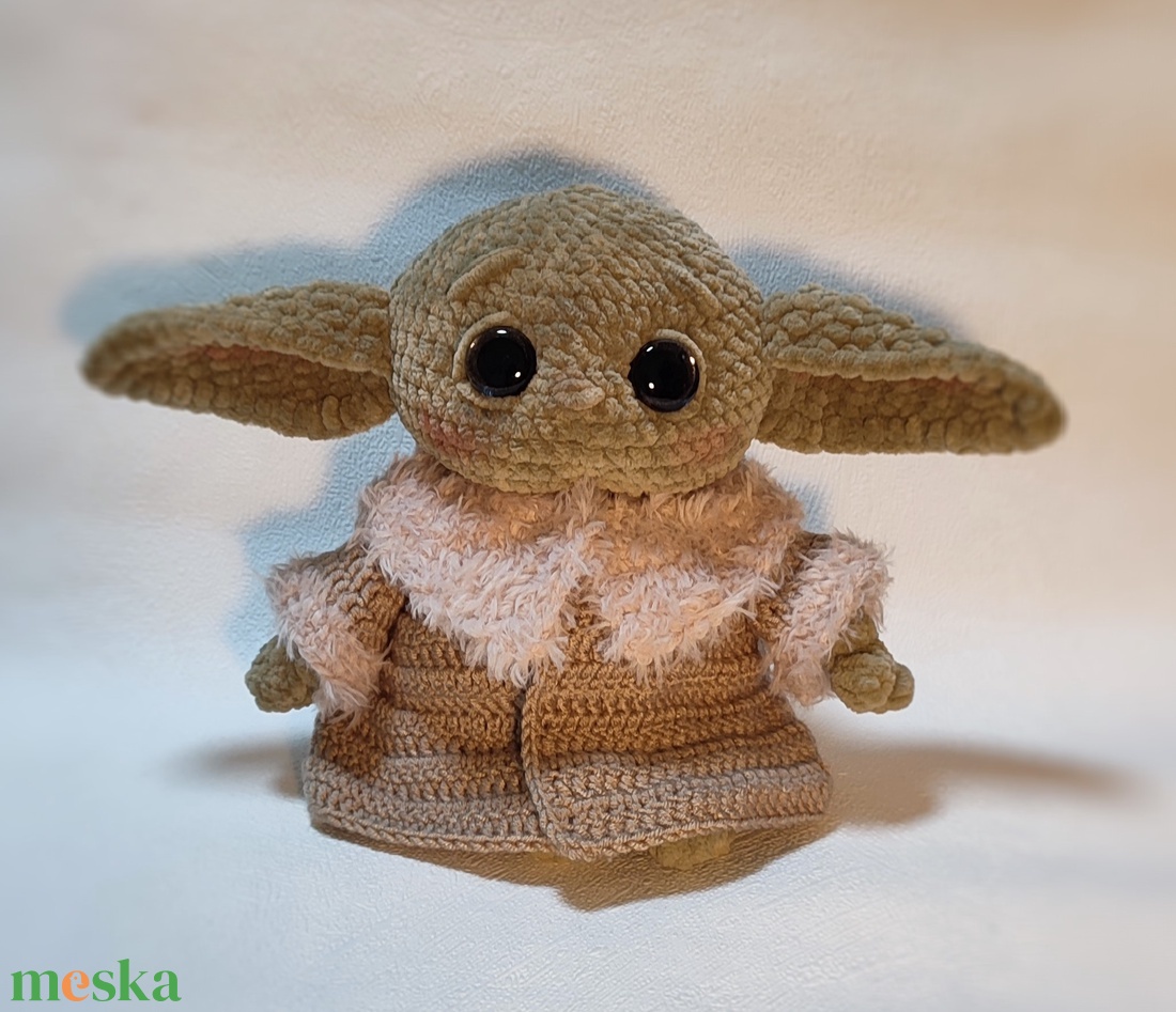 Baby Yoda - játék & sport - plüssállat & játékfigura - plüss mesefigurák - Meska.hu