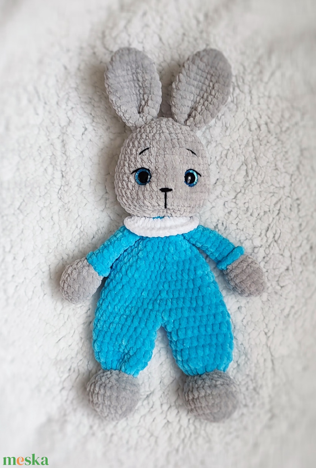 Nyuszi szundipajti - játék & sport - 3 éves kor alattiaknak - alvóka & rongyi - Meska.hu