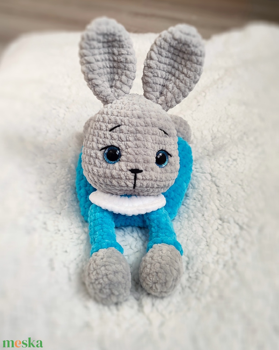 Nyuszi szundipajti - játék & sport - 3 éves kor alattiaknak - alvóka & rongyi - Meska.hu