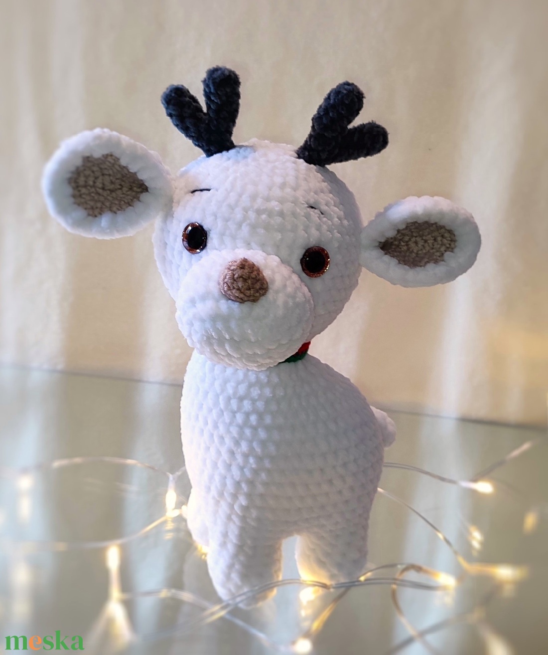 Plüss rénszarvas - játék & sport - plüssállat & játékfigura - más figura - Meska.hu
