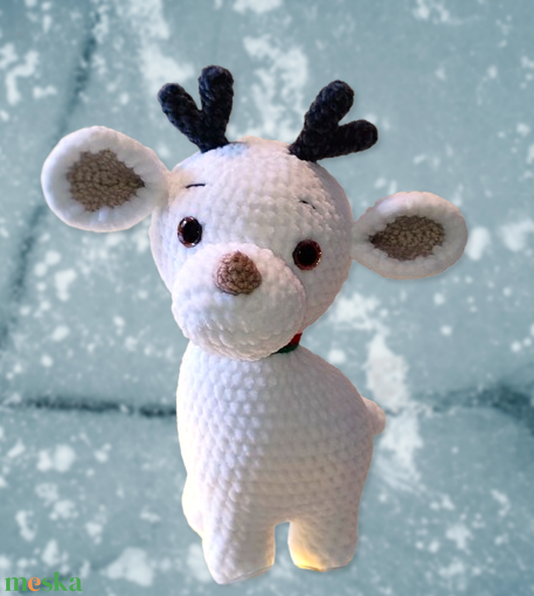 Plüss rénszarvas - játék & sport - plüssállat & játékfigura - más figura - Meska.hu
