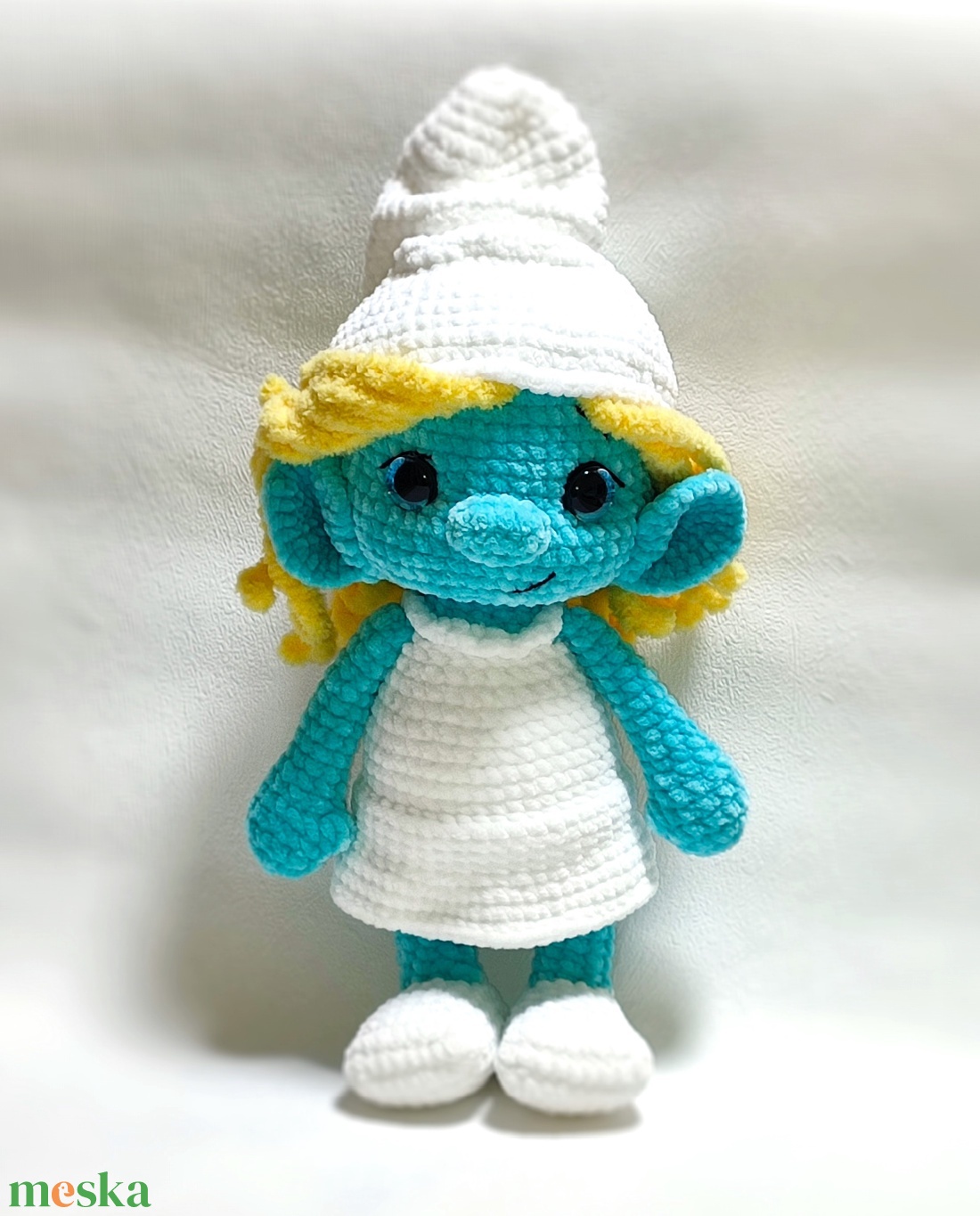 Horgolt plüss Törpilla - játék & sport - plüssállat & játékfigura - plüss mesefigurák - Meska.hu