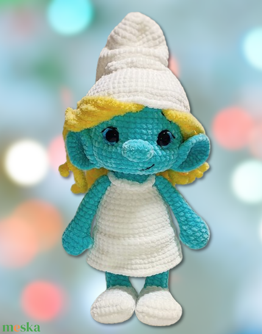 Horgolt plüss Törpilla - játék & sport - plüssállat & játékfigura - plüss mesefigurák - Meska.hu