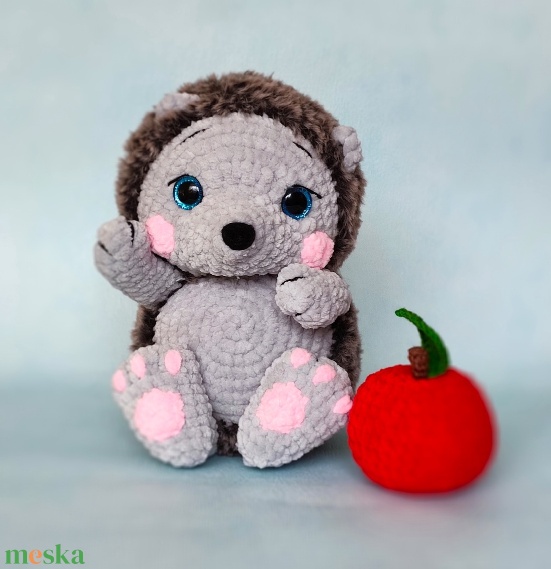 Horgolt plüss süni - játék & sport - plüssállat & játékfigura - plüss mesefigurák - Meska.hu