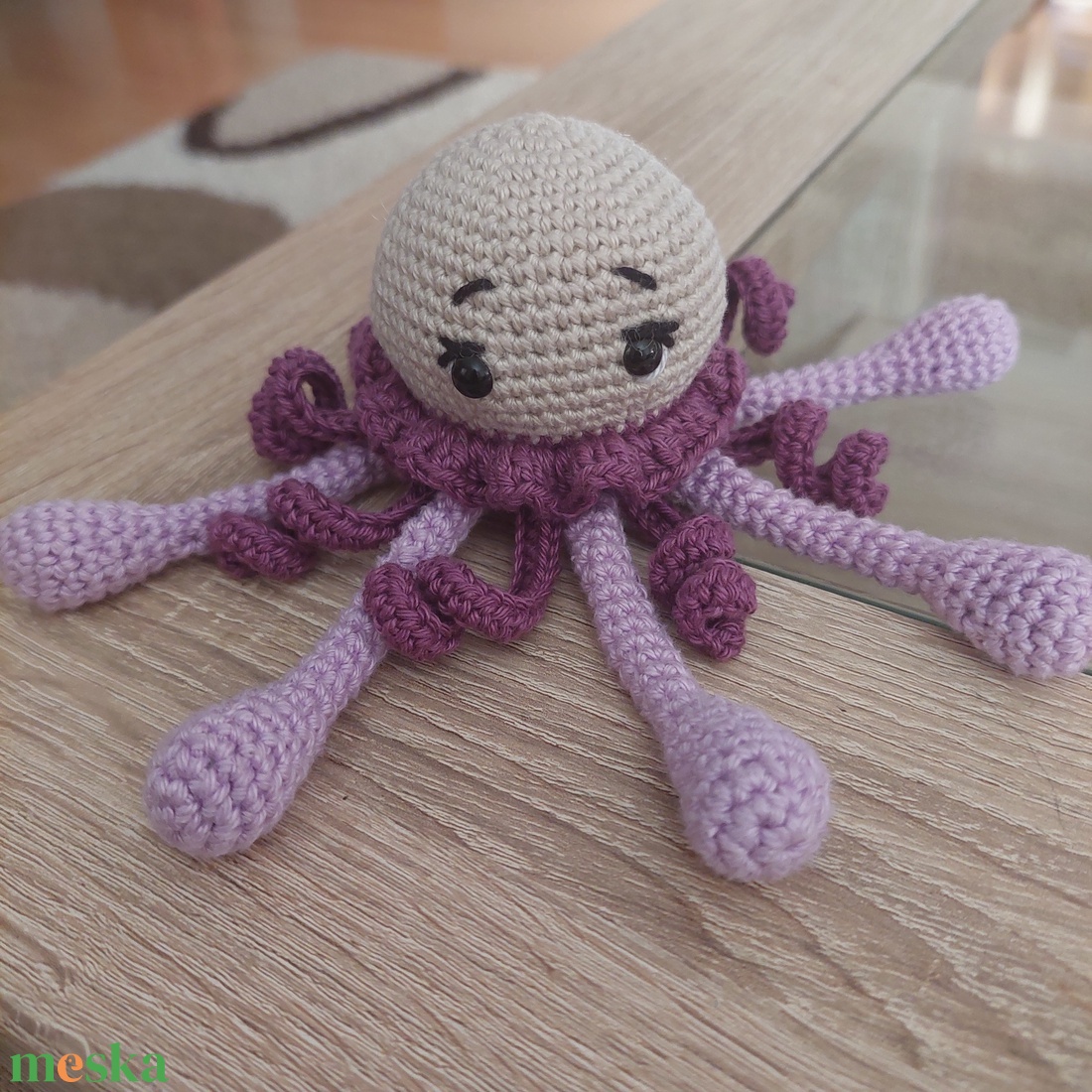 Horgolt amigurumi medúza - játék & sport - plüssállat & játékfigura - polip - Meska.hu Horgolt amigurumi medúza - játék & sport - plüssállat & játékfigura - polip - Meska.hu
