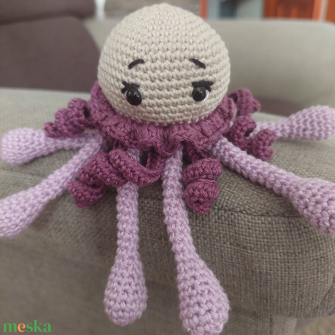 Horgolt amigurumi medúza - játék & sport - plüssállat & játékfigura - polip - Meska.hu Horgolt amigurumi medúza - játék & sport - plüssállat & játékfigura - polip - Meska.hu