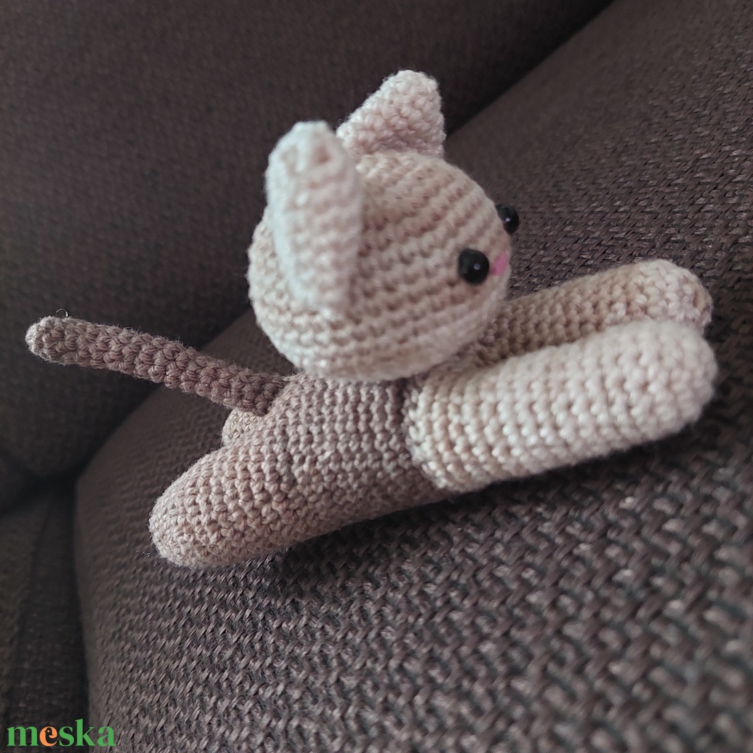 Amigurumi, horgolt cica - játék & sport - plüssállat & játékfigura - cica - Meska.hu Amigurumi, horgolt cica - játék & sport - plüssállat & játékfigura - cica - Meska.hu