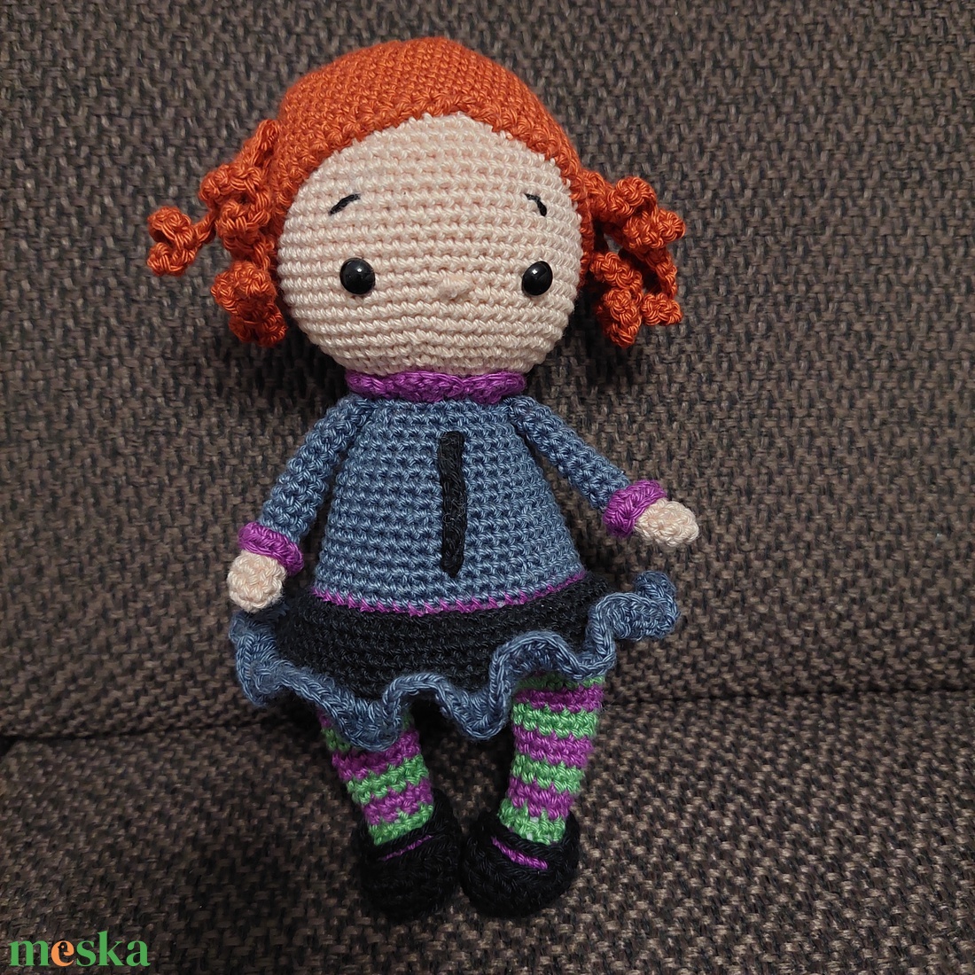 Amigurumi, horgolt baba - játék & sport - plüssállat & játékfigura - ember - Meska.hu