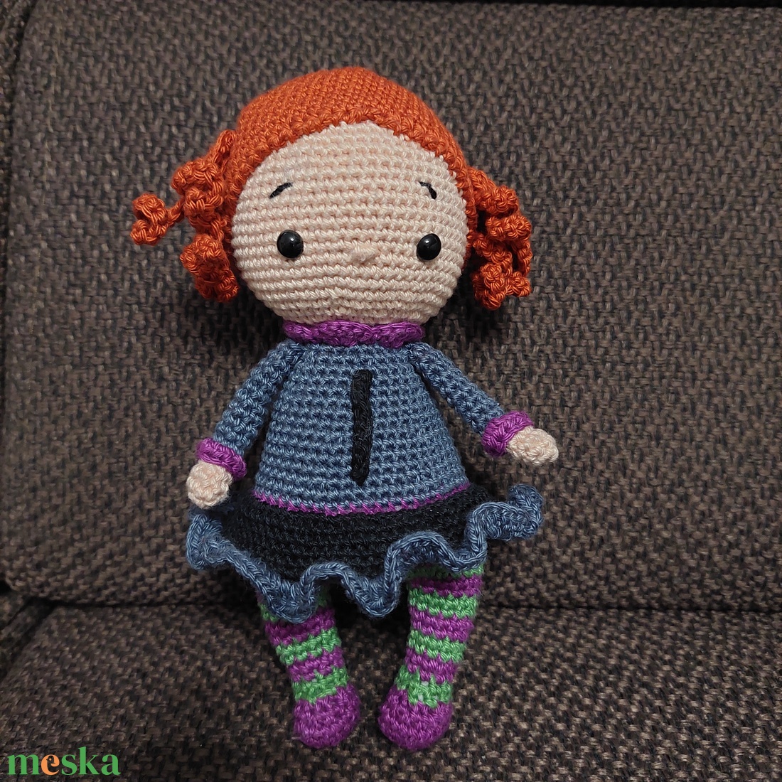 Amigurumi, horgolt baba - játék & sport - plüssállat & játékfigura - ember - Meska.hu