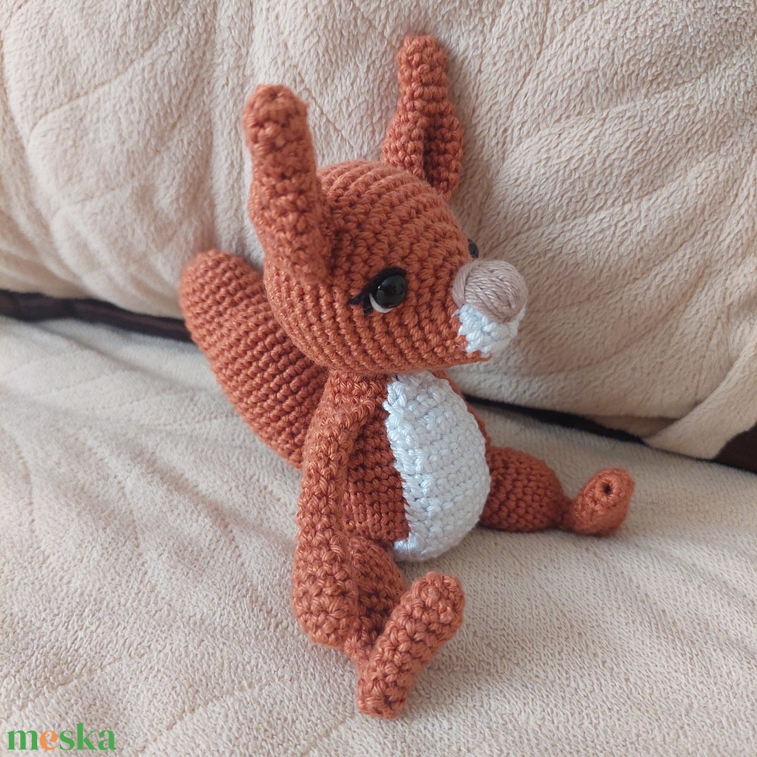 Horgolt amigurumi mókus - játék & sport - plüssállat & játékfigura - más figura - Meska.hu Horgolt amigurumi mókus - játék & sport - plüssállat & játékfigura - más figura - Meska.hu