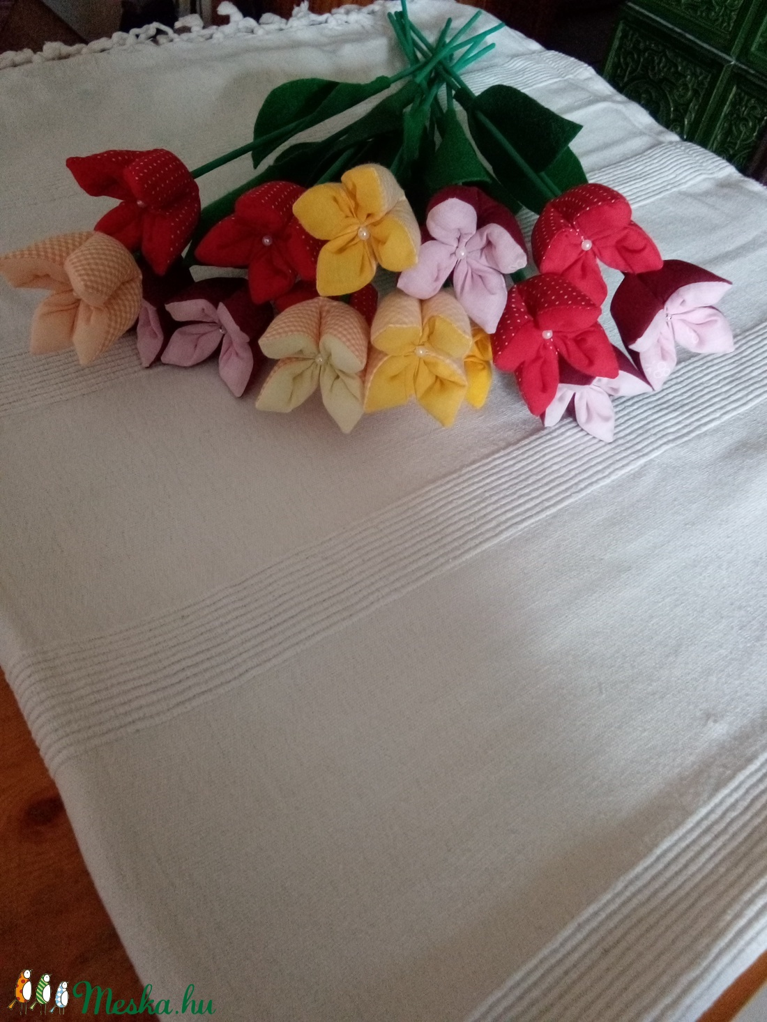 Textil tulipán - otthon & életmód - dekoráció - Meska.hu Textil tulipán - otthon & életmód - dekoráció - Meska.hu