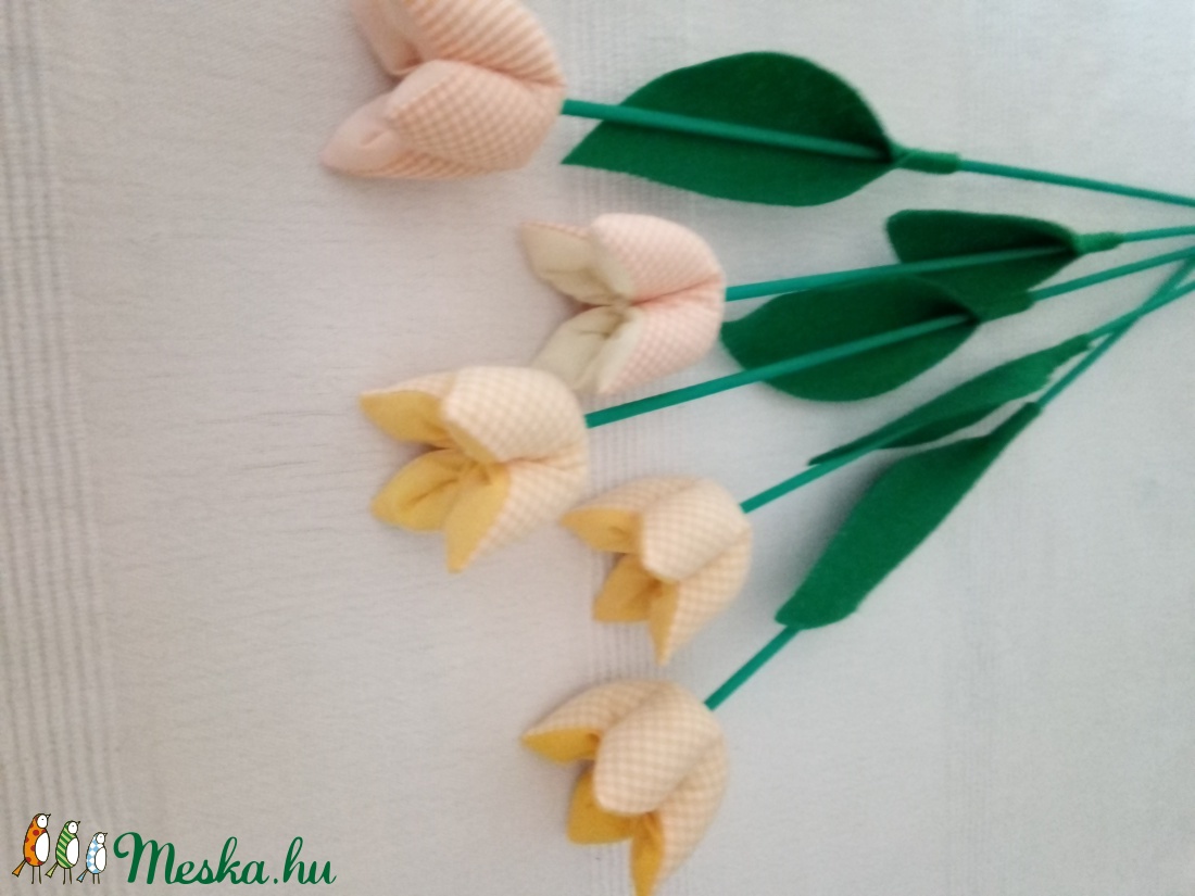Textil tulipán - otthon & életmód - dekoráció - Meska.hu Textil tulipán - otthon & életmód - dekoráció - Meska.hu