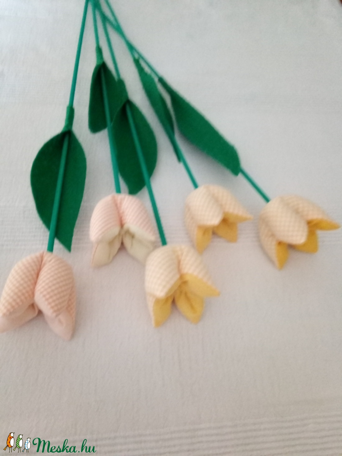 Textil tulipán - otthon & életmód - dekoráció - Meska.hu Textil tulipán - otthon & életmód - dekoráció - Meska.hu