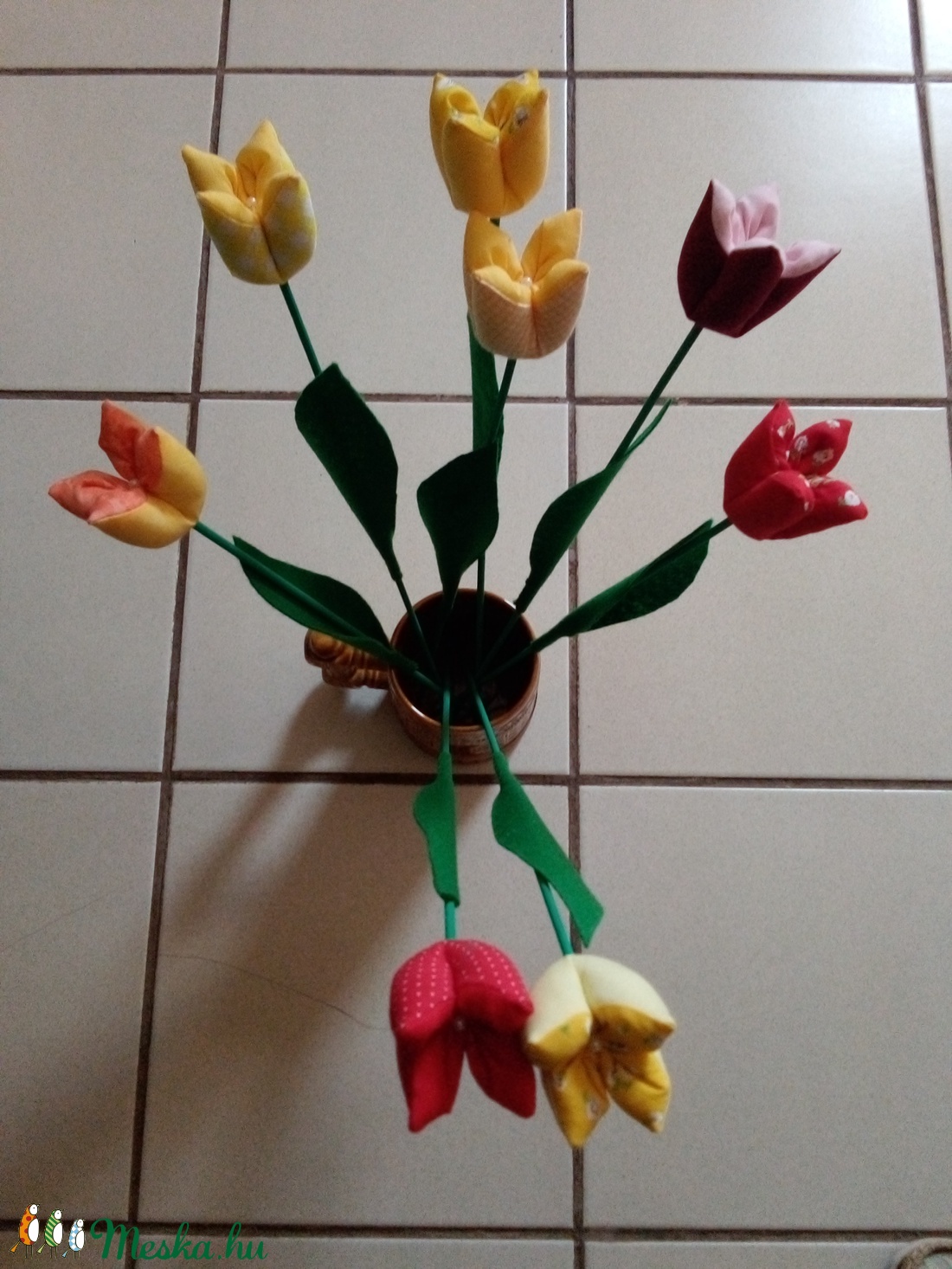 Textil tulipán - otthon & életmód - dekoráció - Meska.hu Textil tulipán - otthon & életmód - dekoráció - Meska.hu