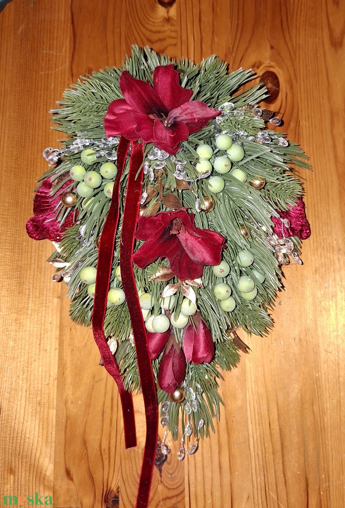 Karácsonyi kopogtató-ajtódísz - karácsony - karácsonyi lakásdekoráció - karácsonyi ajtódíszek - Meska.hu Karácsonyi kopogtató-ajtódísz - karácsony - karácsonyi lakásdekoráció - karácsonyi ajtódíszek - Meska.hu