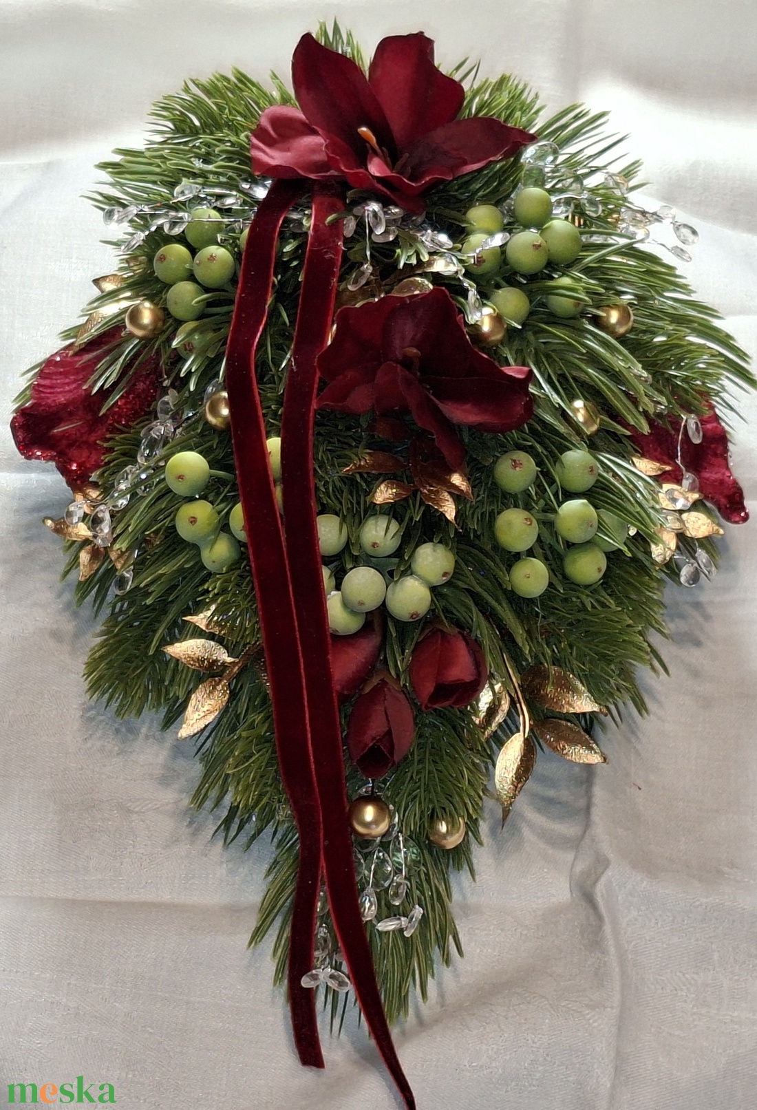 Karácsonyi kopogtató-ajtódísz - karácsony - karácsonyi lakásdekoráció - karácsonyi ajtódíszek - Meska.hu Karácsonyi kopogtató-ajtódísz - karácsony - karácsonyi lakásdekoráció - karácsonyi ajtódíszek - Meska.hu