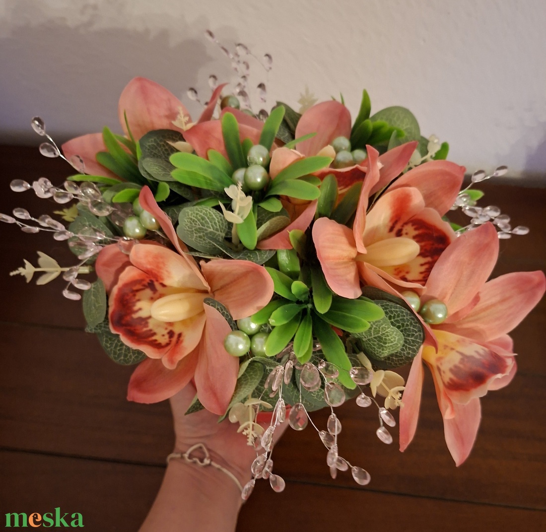 Pink színű virágboxba készített elegáns, ajándékdoboz. - otthon & életmód - dekoráció - asztal és polc dekoráció - díszdoboz - Meska.hu