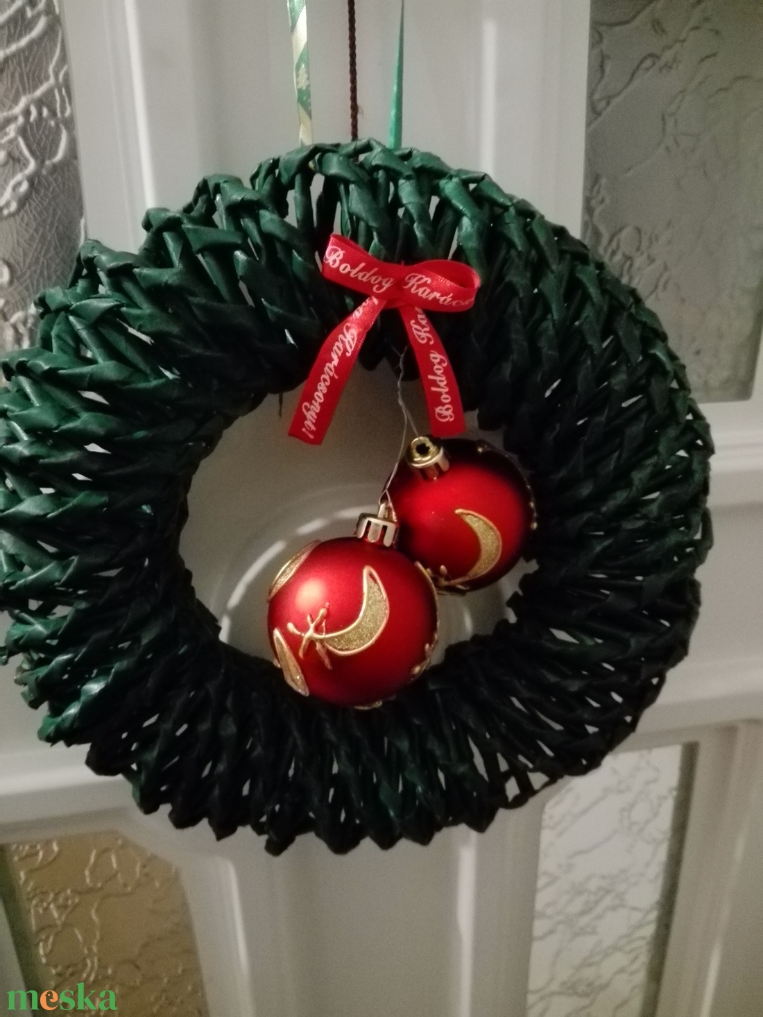 Ajtódísz,adventi koszorú - - Meska.hu Ajtódísz,adventi koszorú - - Meska.hu