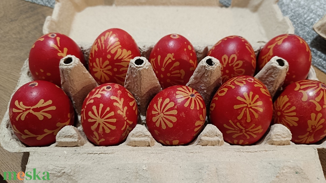 Hímes tojás - otthon & életmód - dekoráció - húsvéti asztaldíszek - Meska.hu