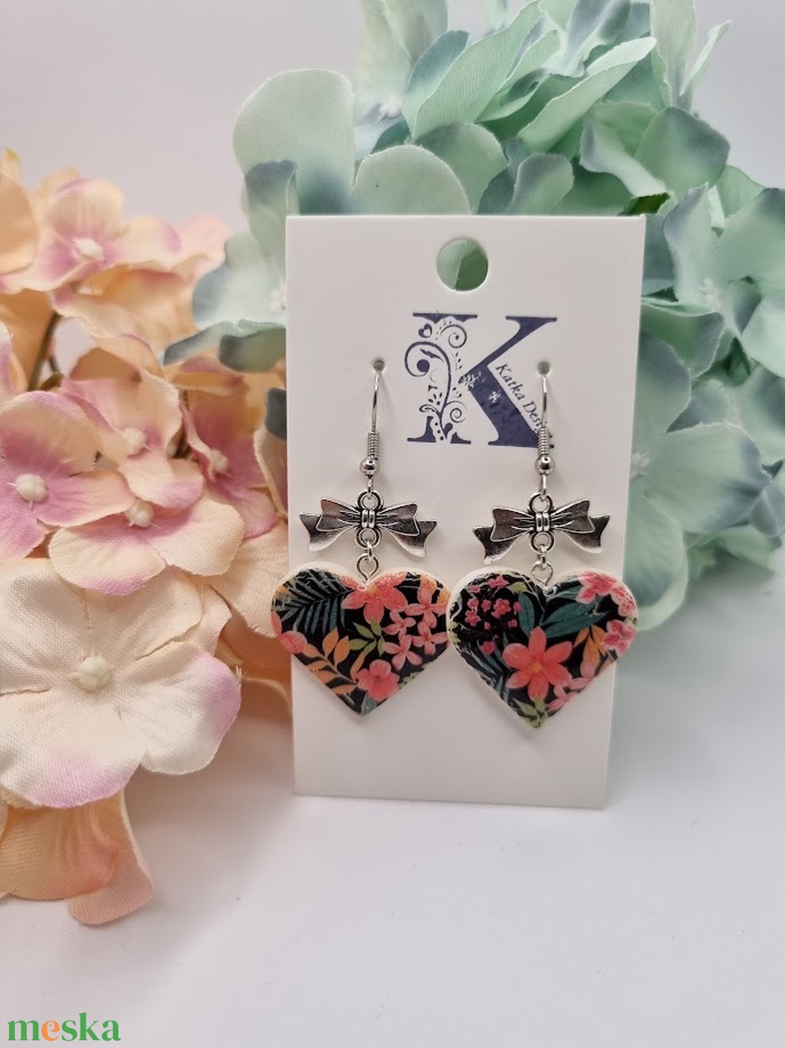 Fülbevaló lógós - ékszer - fülbevaló - lógó fülbevaló - Meska.hu