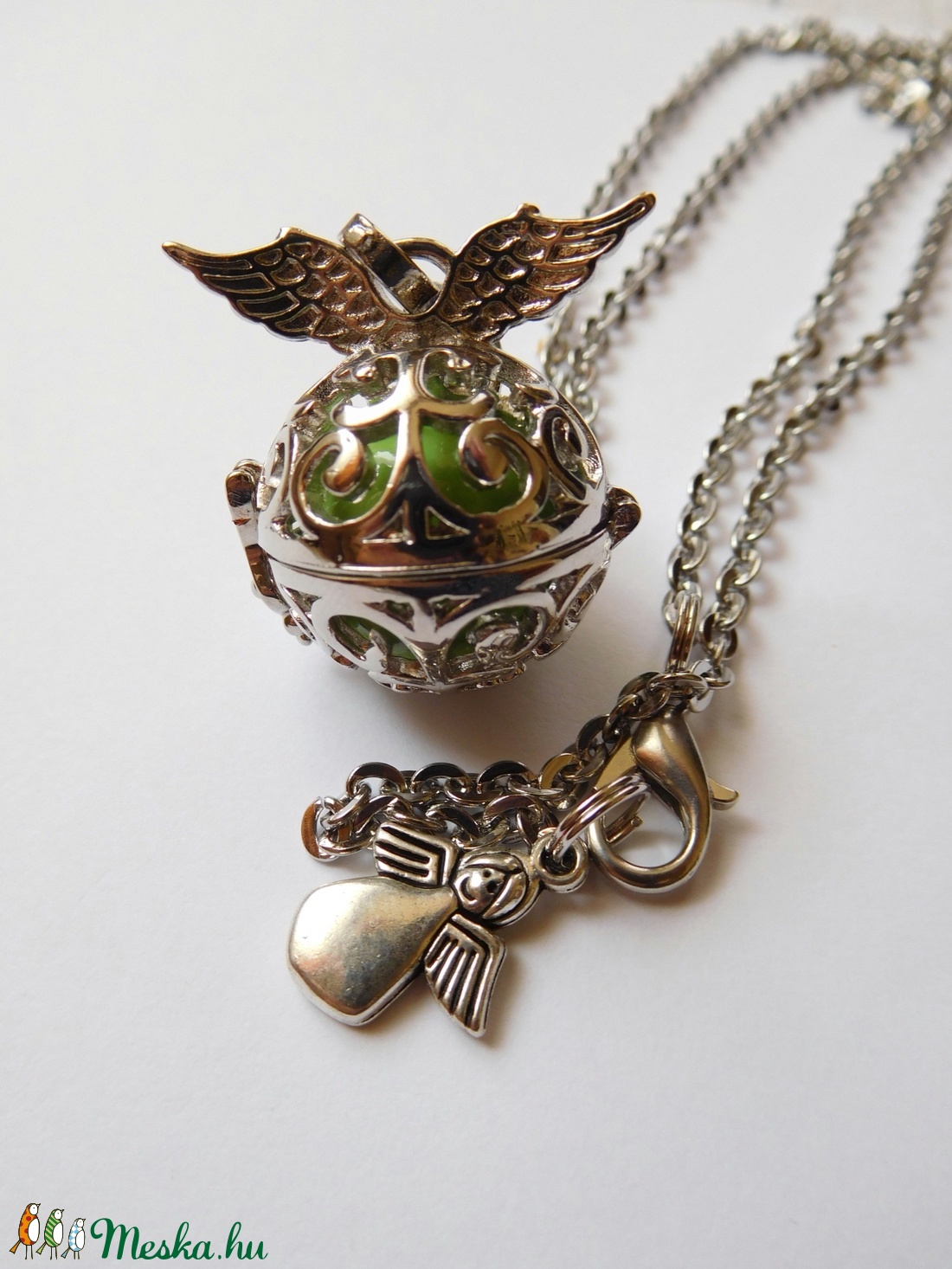 Angyalhívó nyaklánc 2. -  - Meska.hu