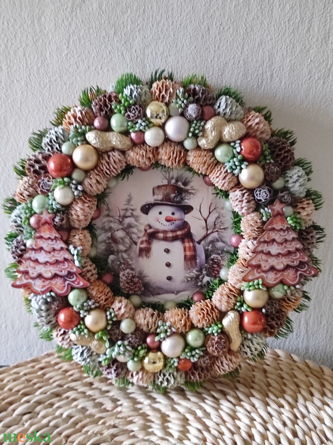 Hóember ajtókopogtató - karácsony - karácsonyi lakásdekoráció - karácsonyi ajtódíszek - Meska.hu Hóember ajtókopogtató - karácsony - karácsonyi lakásdekoráció - karácsonyi ajtódíszek - Meska.hu