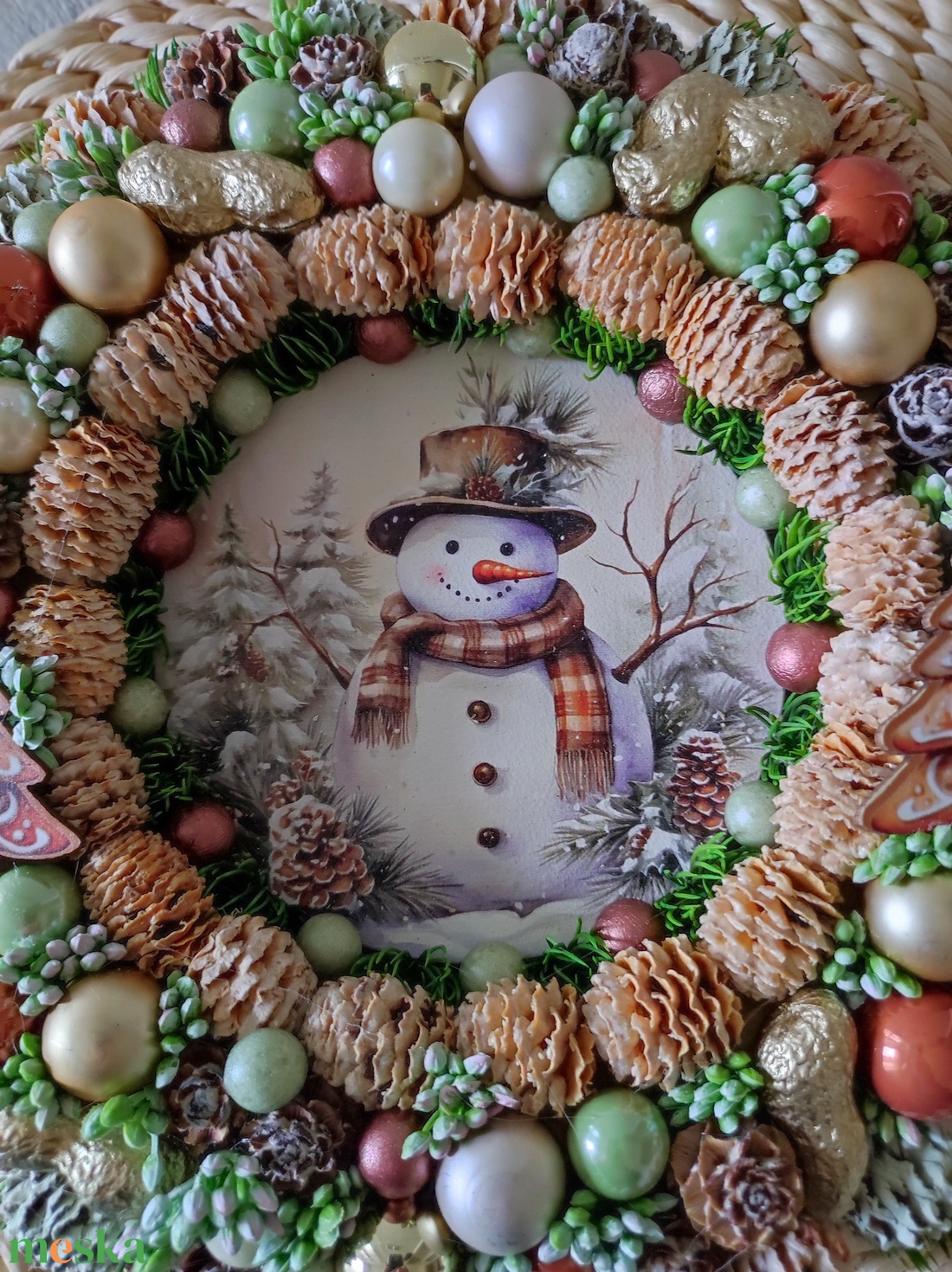 Hóember ajtókopogtató - karácsony - karácsonyi lakásdekoráció - karácsonyi ajtódíszek - Meska.hu Hóember ajtókopogtató - karácsony - karácsonyi lakásdekoráció - karácsonyi ajtódíszek - Meska.hu