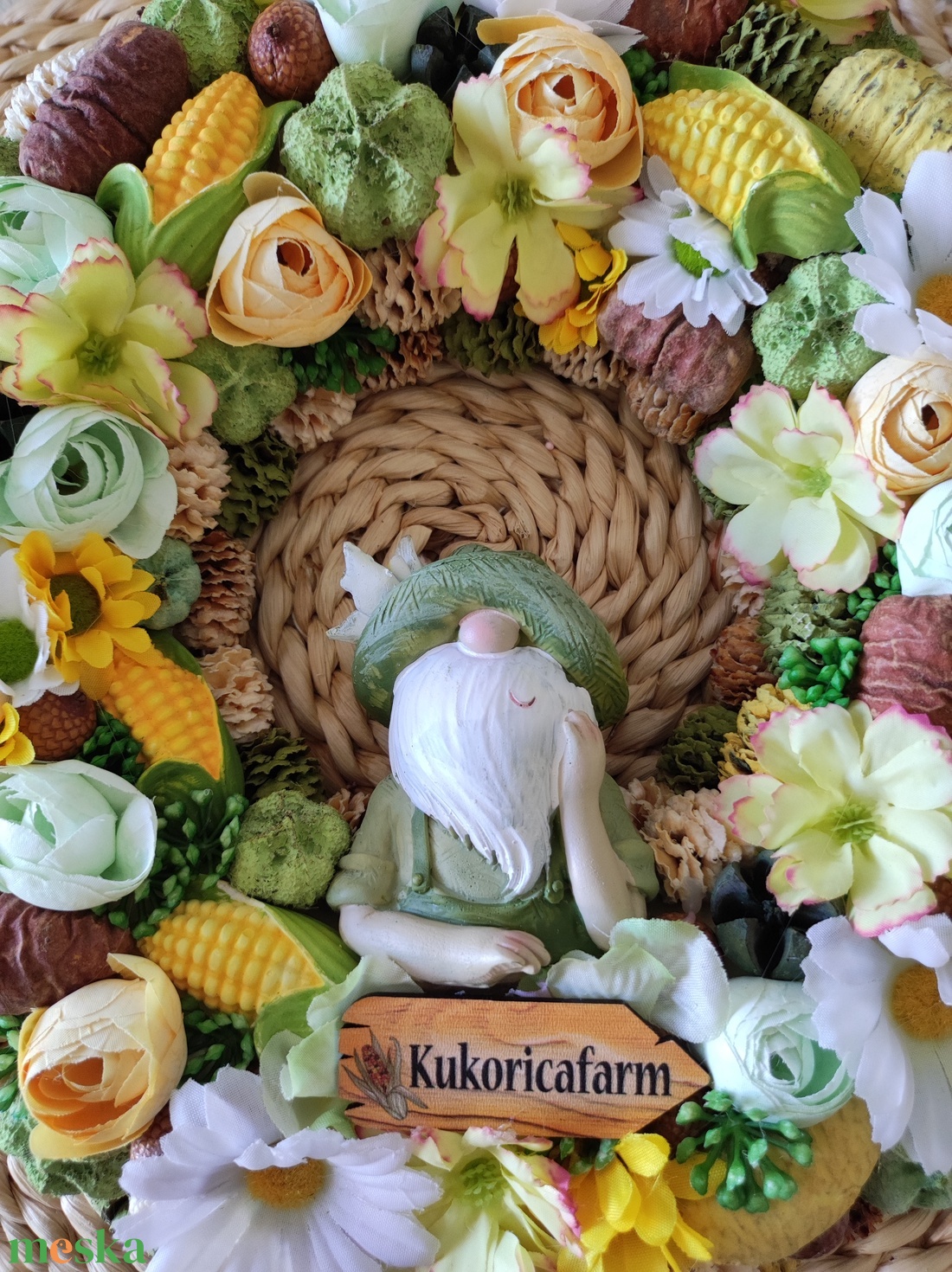Kukoricafarm ajtókopogtató - otthon & életmód - dekoráció - ajtó- és ablak dekoráció - ajtódísz & kopogtató - Meska.hu Kukoricafarm ajtókopogtató - otthon & életmód - dekoráció - ajtó- és ablak dekoráció - ajtódísz & kopogtató - Meska.hu