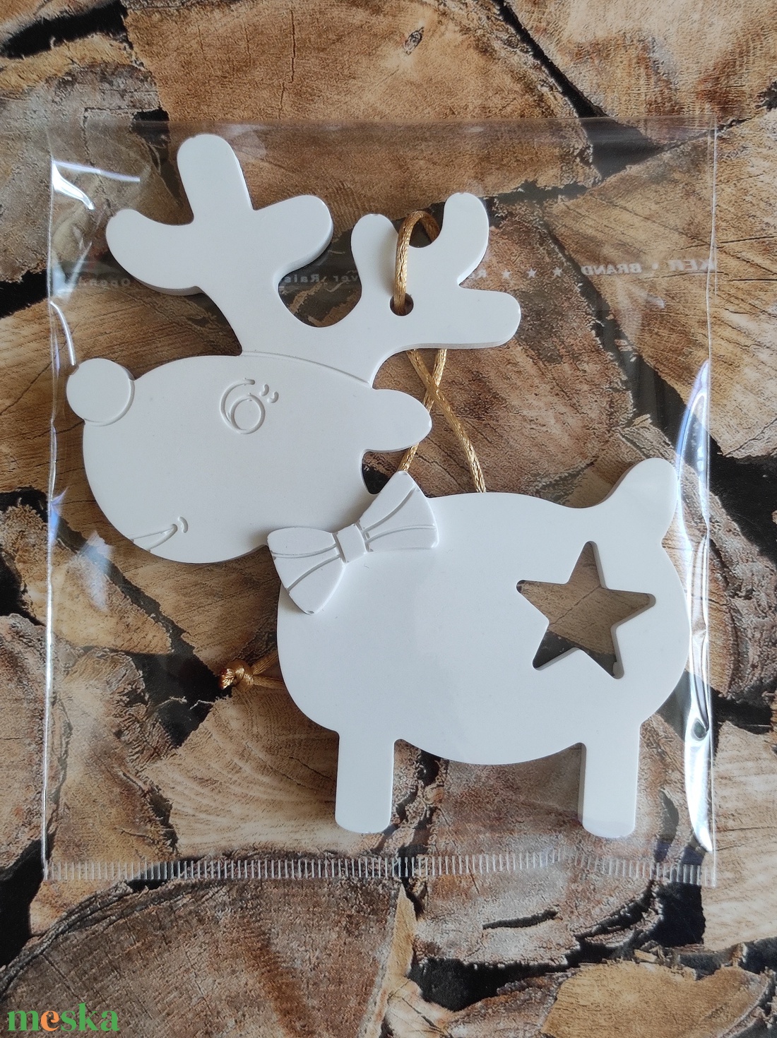 Réni - kézzel készült szeretet ajándékba - otthon & életmód - dekoráció - fali és függő dekoráció - függődísz - Meska.hu