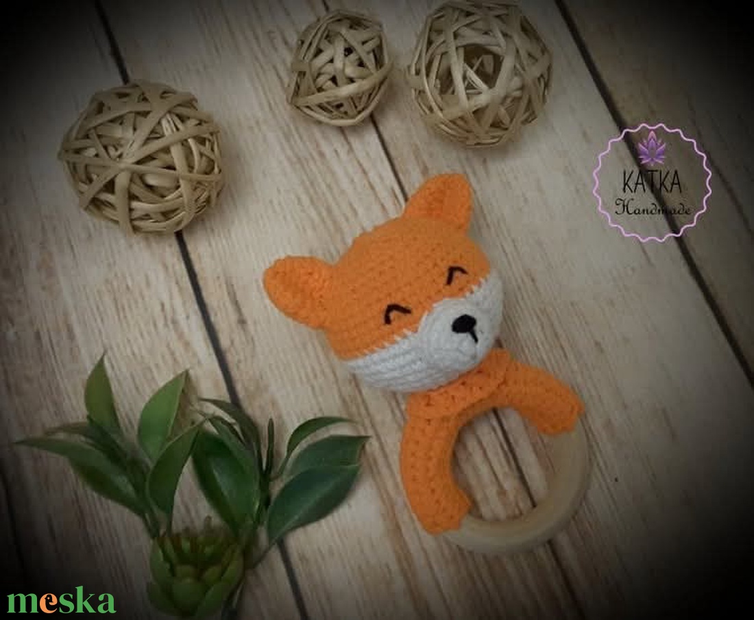 Rágóka,  csörgő  - játék & sport - 3 éves kor alattiaknak - rágóka - Meska.hu