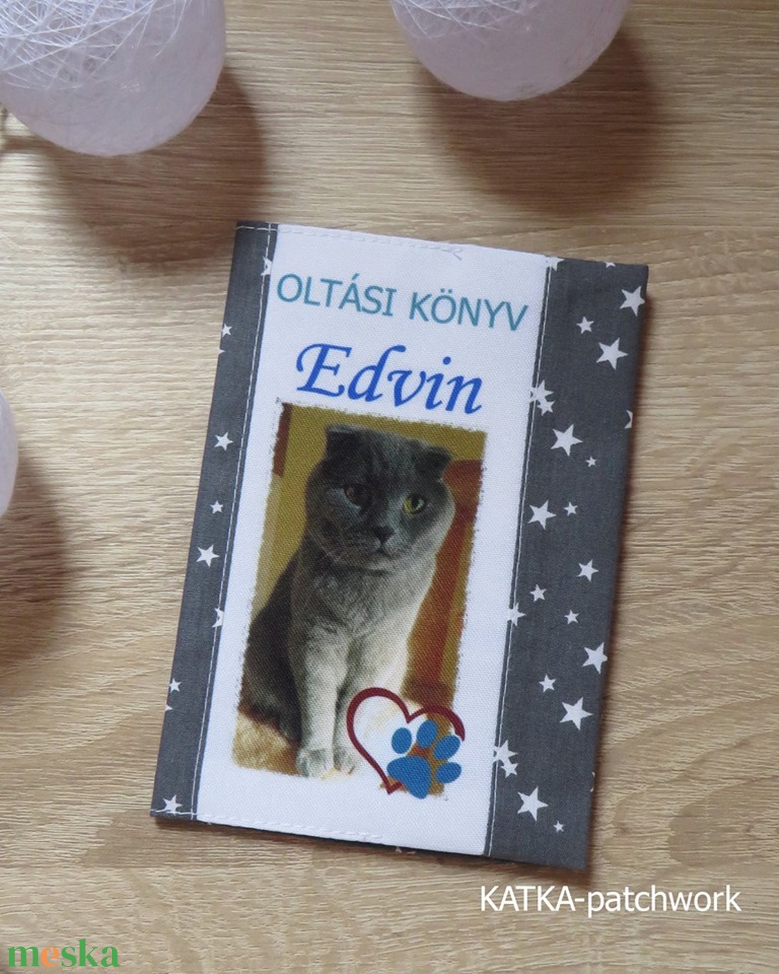 Oltási könyv borító - otthon & lakás - kisállatoknak - cicáknak & macskáknak - Meska.hu