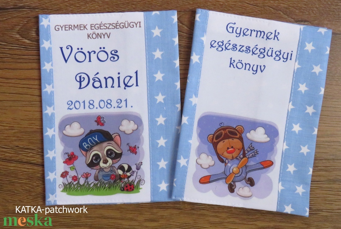 Gyermek egészségügyi könyv borító-maci strandon - otthon & lakás - papír írószer - egészségügyi kiskönyv borító - Meska.hu