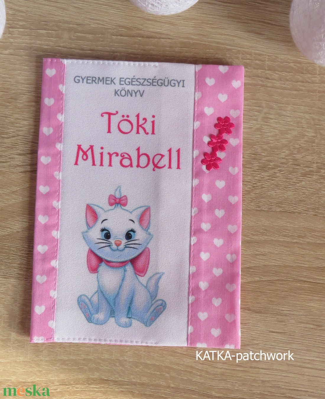 Eü. könyv borító-cica - otthon & életmód - papír, írószer - Meska.hu