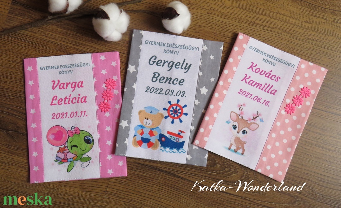 Gyermek egészségügyi könyv borító-Zebra - otthon & életmód - papír, írószer - egészségügyi kiskönyv borító - Meska.hu