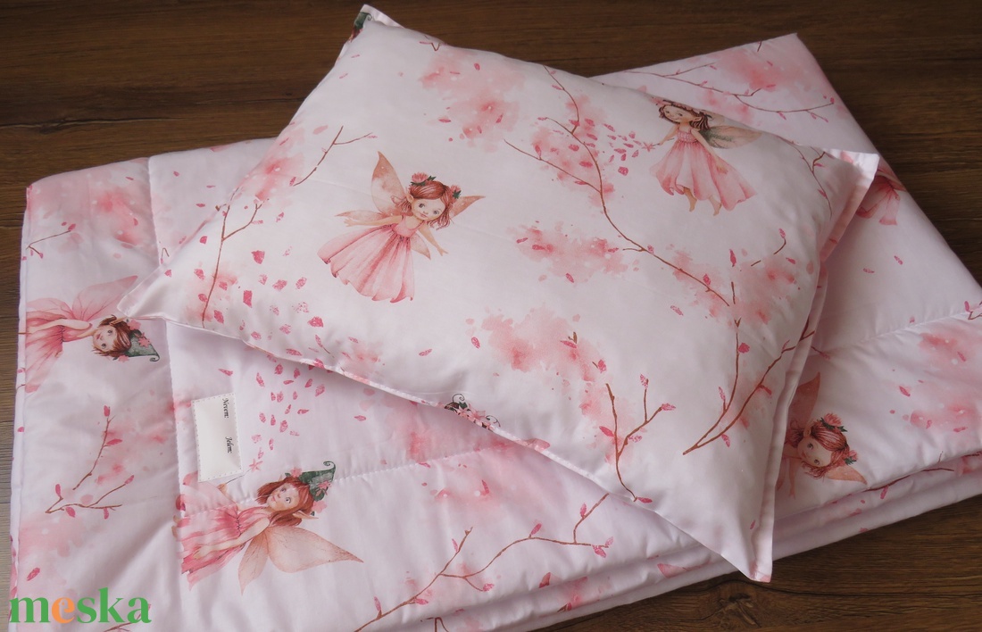 Ovis ágynemű kispárnával- tündérek - játék & sport - ovis felszerelés - ovis ágynemű - Meska.hu