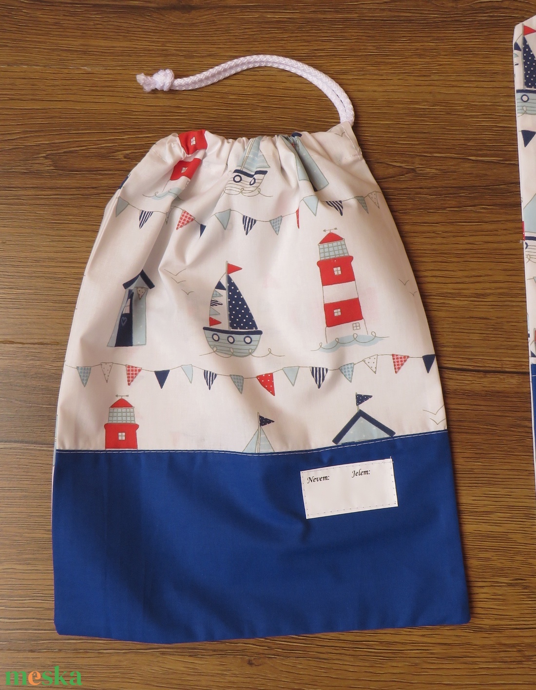 Ovis zsák és torna zsák KÉSZLETEN!-hajó - játék & sport - ovis felszerelés - ovis szett - Meska.hu