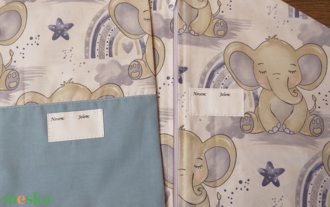 Ovis zsák és torna zsák KÉSZLETEN!-elefánt - játék & sport - ovis felszerelés - ovis szett - Meska.hu