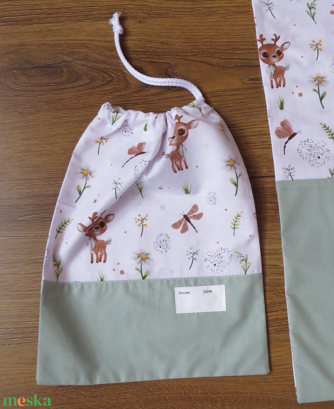 Ovis zsák és torna zsák KÉSZLETEN!-Gida és a szitakötő - játék & sport - ovis felszerelés - ovis szett - Meska.hu