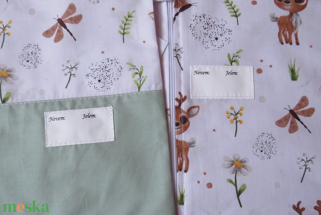 Ovis zsák és torna zsák KÉSZLETEN!-Gida és a szitakötő - játék & sport - ovis felszerelés - ovis szett - Meska.hu