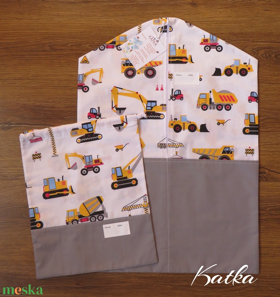 Ovis zsák és torna zsák- munkagépek - játék & sport - ovis felszerelés - ovis szett - Meska.hu