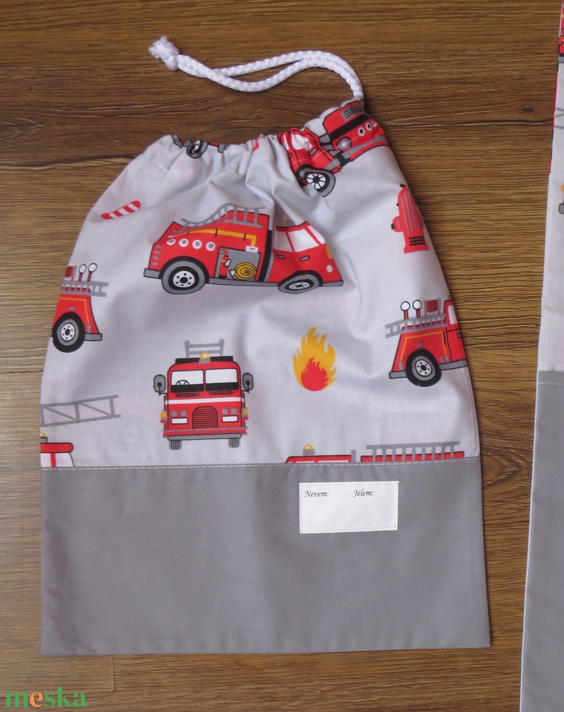 Ovis zsák és torna zsák- tűzoltók - játék & sport - ovis felszerelés - ovis szett - Meska.hu