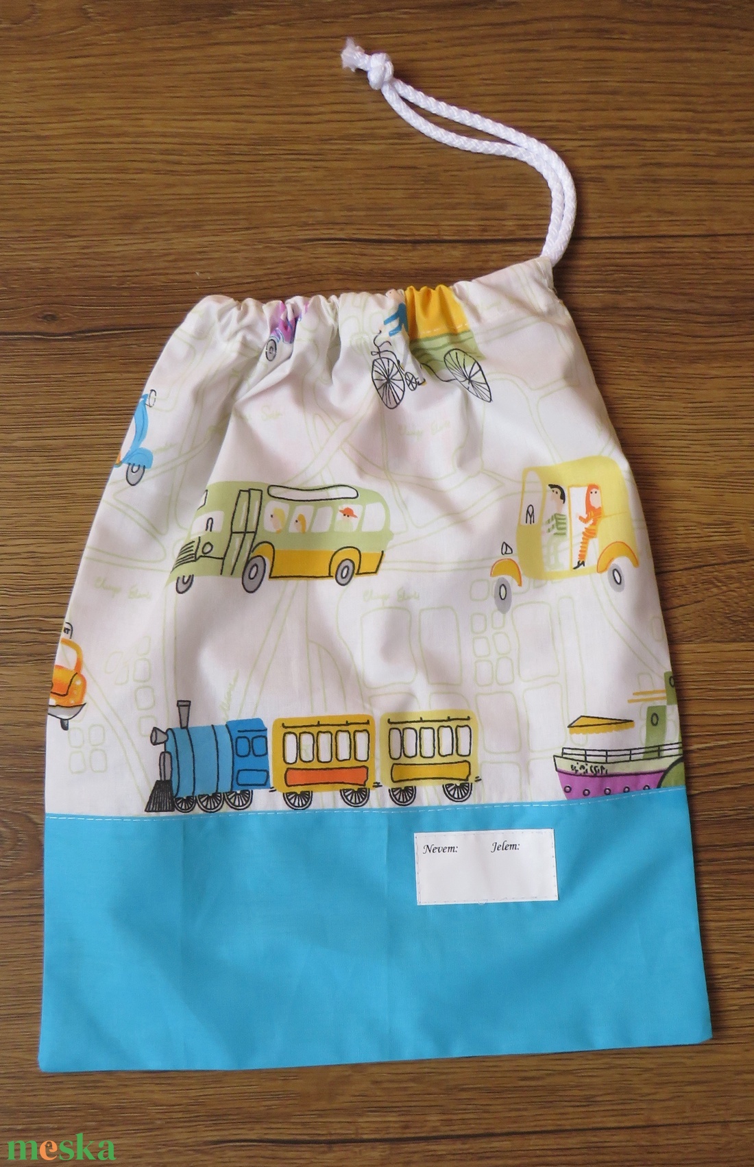 Ovis zsák és torna zsák KÉSZLETEN!- Színes járművek - játék & sport - ovis felszerelés - ovis szett - Meska.hu