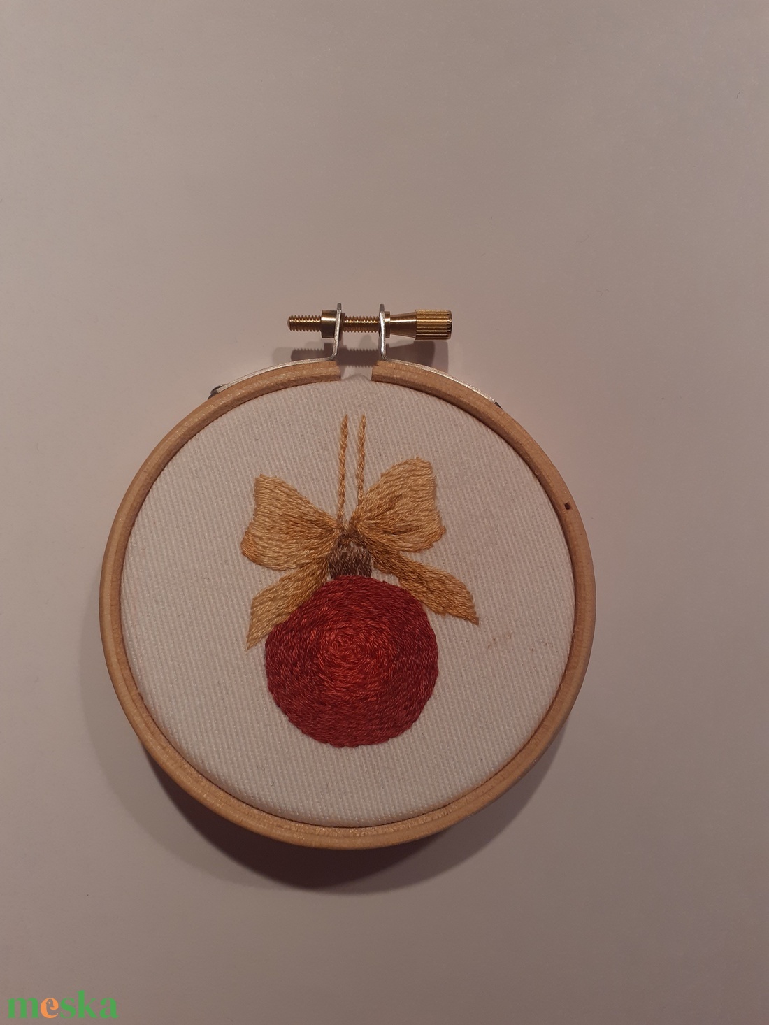 karácsonyi dísz (gömb) - karácsony - karácsonyi lakásdekoráció - karácsonyfadíszek - Meska.hu