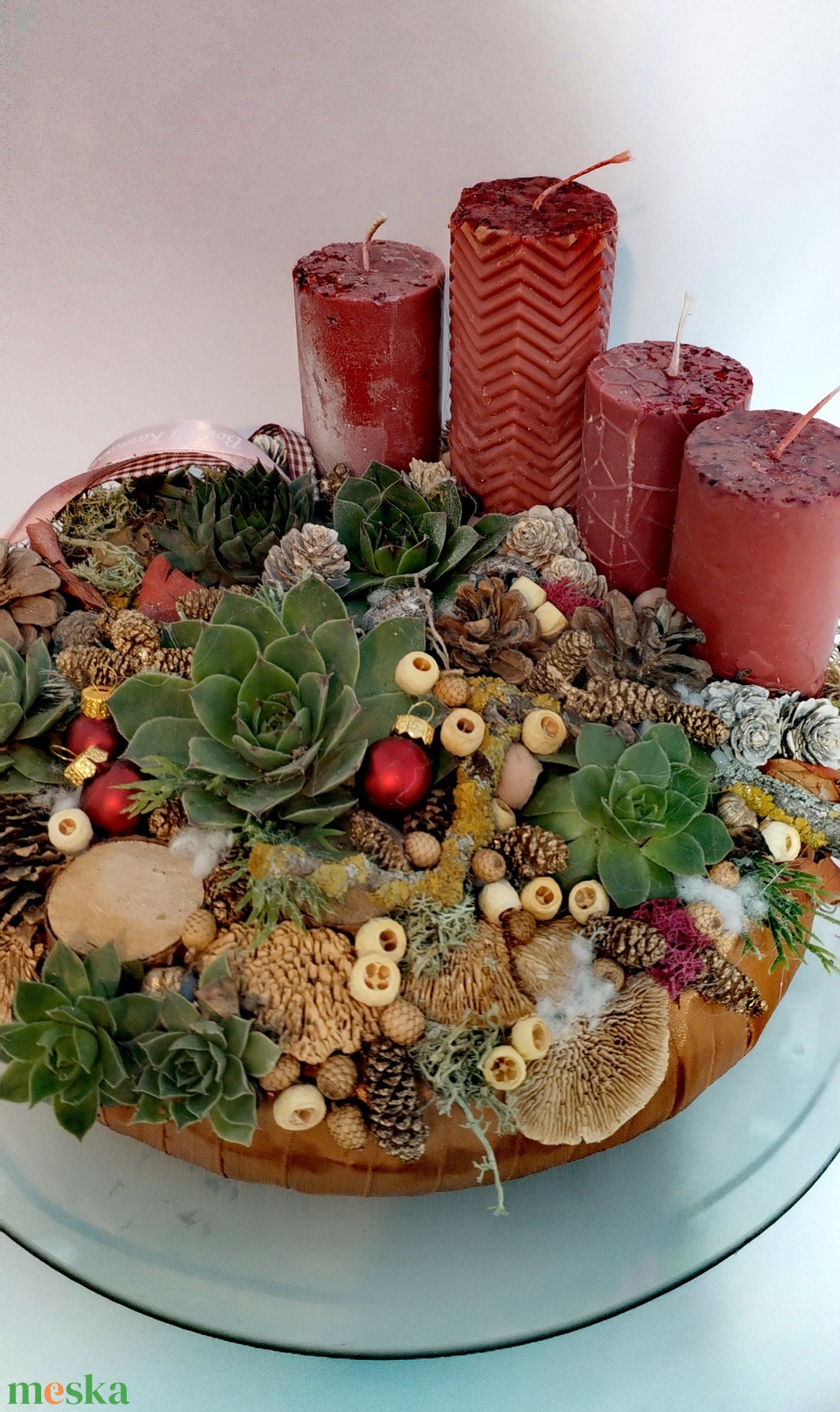 Adventi  - karácsony - adventi díszek - adventi koszorú - Meska.hu