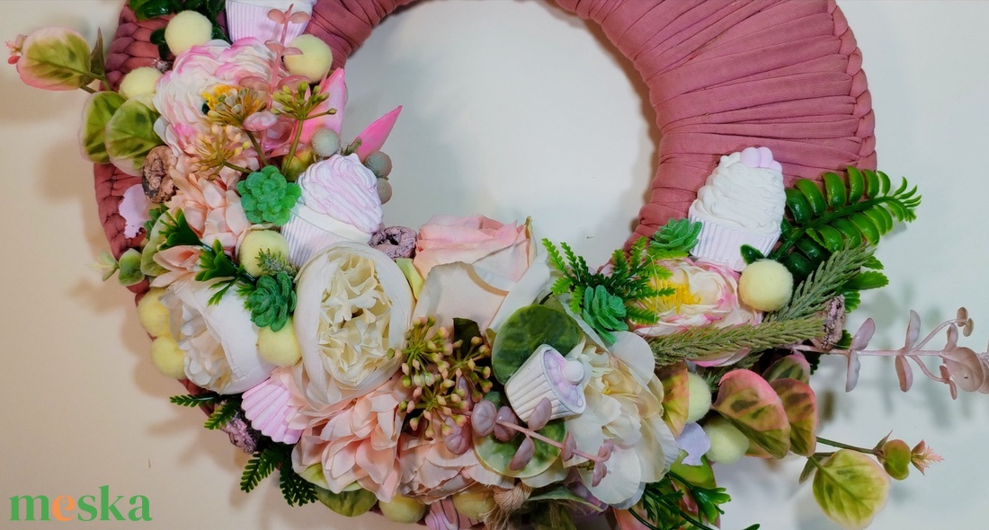 Édes üdvözlet  - otthon & életmód - dekoráció - ajtó- és ablak dekoráció - ajtódísz & kopogtató - Meska.hu