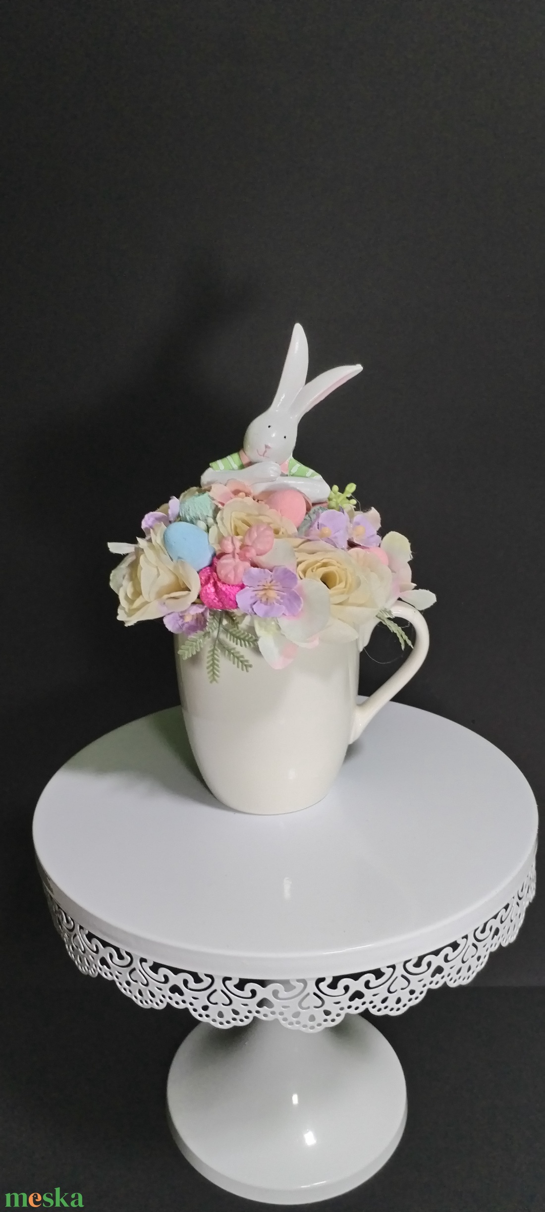 Pasztell Álom � Nyuszis  - ünnepi díszek, dekorációk - húsvéti díszek és dekorációk - húsvéti asztaldíszek - Meska.hu