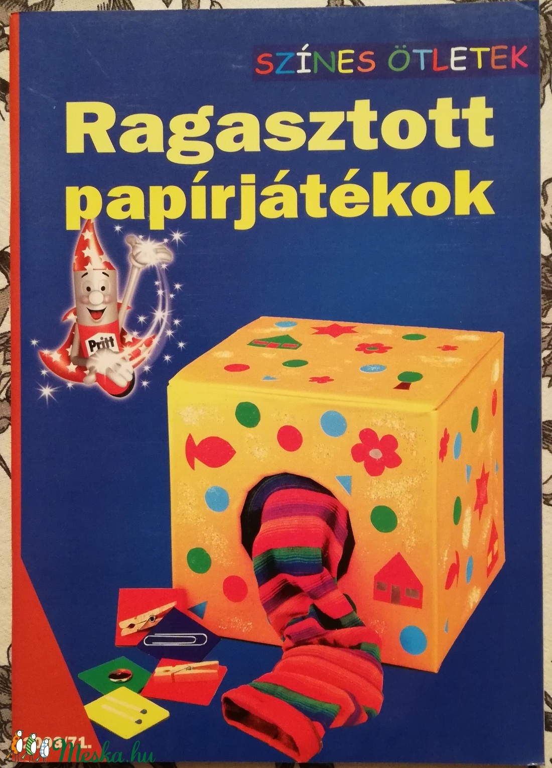ragasztott papírjátékok, színes ötletek 2003/71  - kellékek & szerszámok - könyv, újság - új könyv - Meska.hu