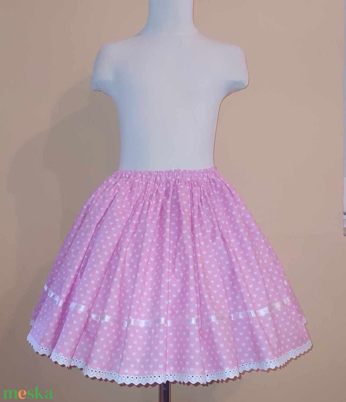 Gyermek néptánc szoknya 45 cm rózsaszín, pink - ruha & divat - babaruha & gyerekruha - szoknya - Meska.hu Gyermek néptánc szoknya 45 cm rózsaszín, pink - ruha & divat - babaruha & gyerekruha - szoknya - Meska.hu