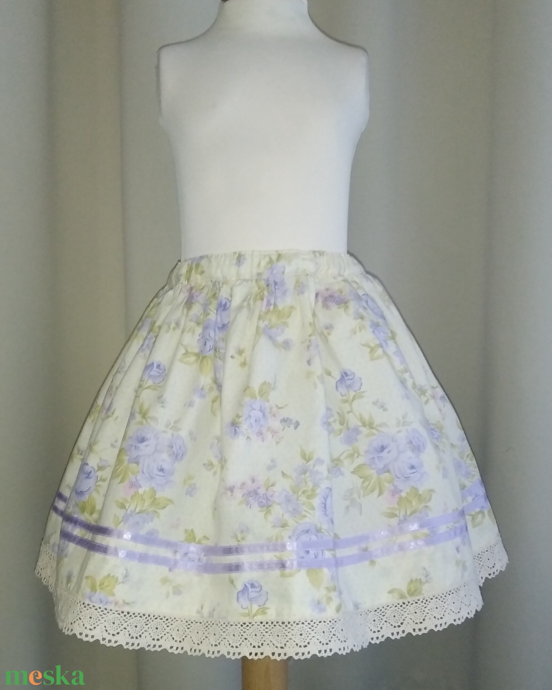 Kisgyermek néptánc szoknya 30 cm vegyes színek - ruha & divat - gyerekruha - szoknya - Meska.hu