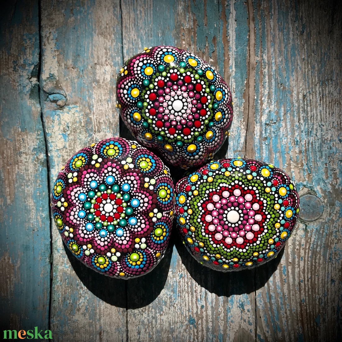 3 Csodaszép pontozott spirituális mandala kő - egyedi, kézzel festett meditációs ajándék - otthon & életmód - dekoráció - spiritualitás - mandala - Meska.hu 3 Csodaszép pontozott spirituális mandala kő - egyedi, kézzel festett meditációs ajándék - otthon & életmód - dekoráció - spiritualitás - mandala - Meska.hu